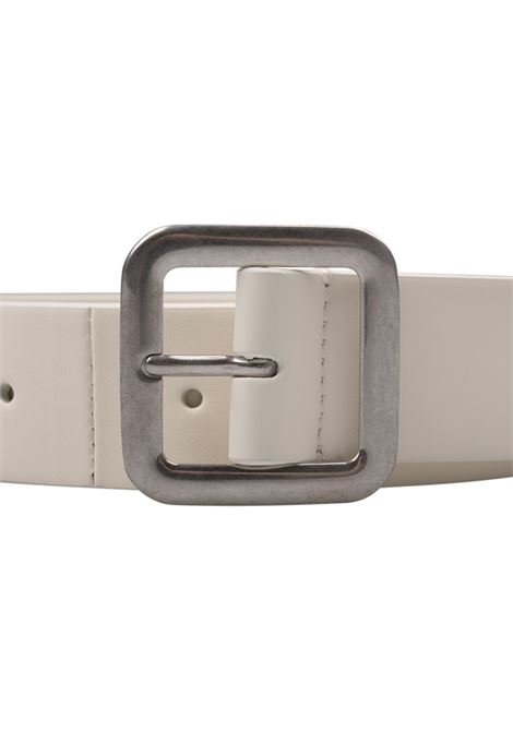 Cintura Avorio Con Fibbia Argentata JIL SANDER | J08TP0017-P8363106